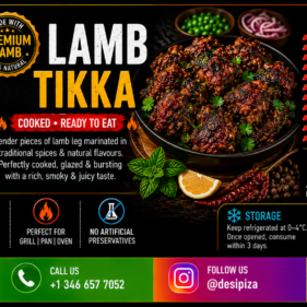 Lamb Tikka Dry Masala curry product image