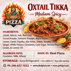 Oxtail Tikka Masala curry product image