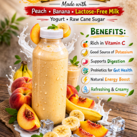 Peach Banana Lassi – 16 oz product image