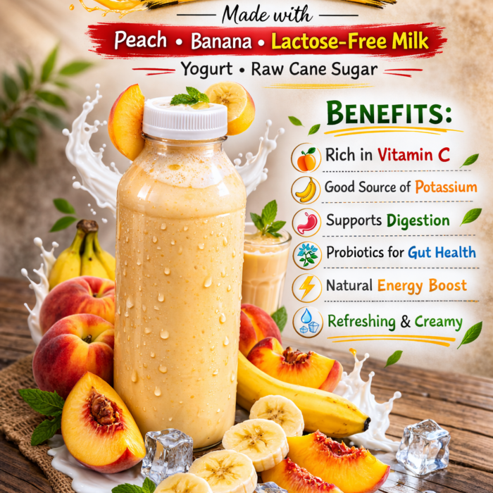 Peach Banana Lassi – 16 oz product image
