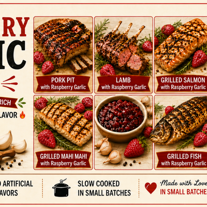Raspberry Garlic Jam product image