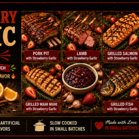 Strawberry Garlic Jam product image