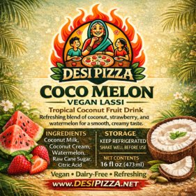 Coco Melon Vegan Lassi – 16 oz product image