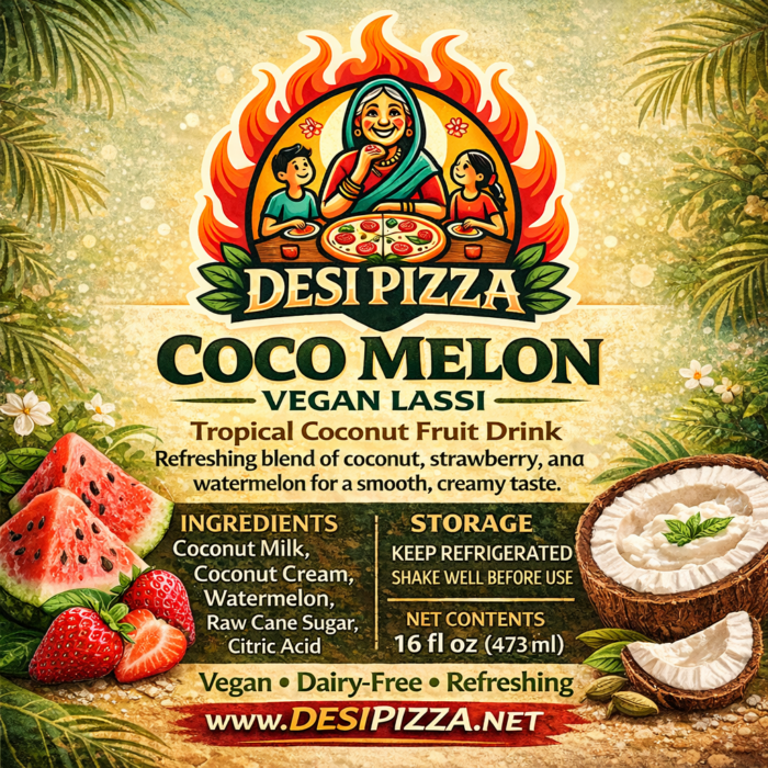 Coco Melon Vegan Lassi – 16 oz product image