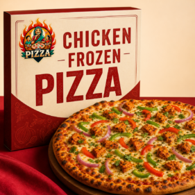 Chicken Frozen Pizza by Desi Pizza