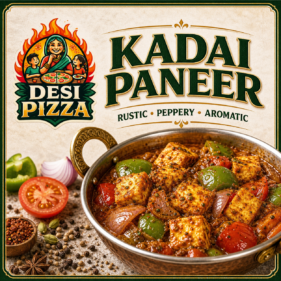 Kadai Paneer by Desi Pizza