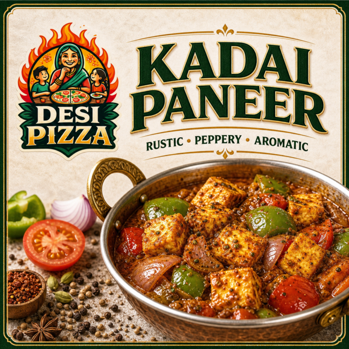 Kadai Paneer by Desi Pizza