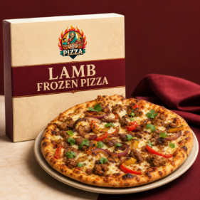 Lamb Frozen Pizza by Desi Pizza