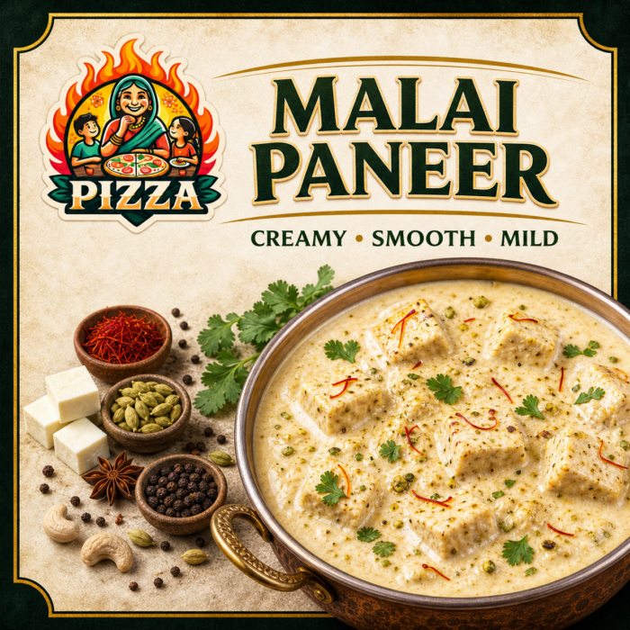 Malai Paneer by Desi Pizza