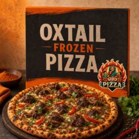 Oxtail Frozen Pizza by Desi Pizza