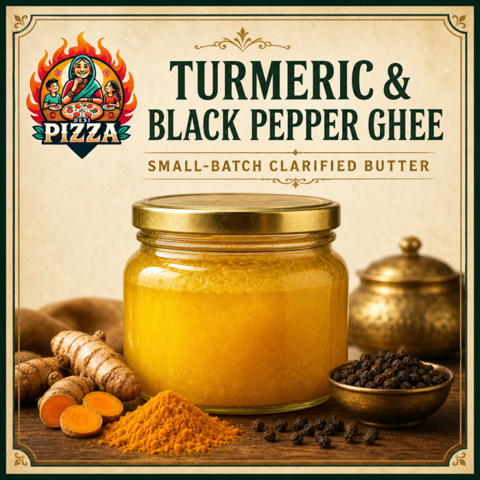 Turmeric & Black Pepper Ghee by Desi Pizza