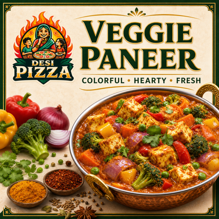 Veggie Paneer by Desi Pizza